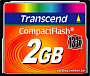 Карта памяти Transcend 133x CompactFlash 2 Гб (TS2GCF133)