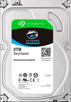Жесткий диск Seagate Skyhawk 3TB ST3000VX009 купить в интернет-магазине X-core.by