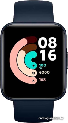 Купить умные часы xiaomi redmi watch 2 lite (синий) в интернет-магазине X-core.by