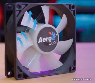 Вентилятор для корпуса AeroCool Frost 8 FRGB  купить в интернет-магазине X-core.by