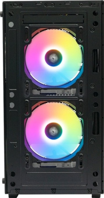 Корпус XASTRA A306M 3FRGB (черный)  купить в интернет-магазине X-core.by