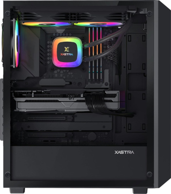 Корпус XASTRA A406 4ARGB (черный)  купить в интернет-магазине X-core.by