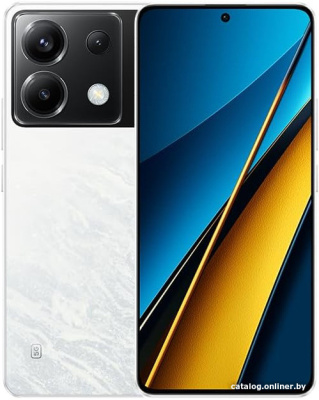 Купить смартфон poco x6 8gb/256gb с nfc международная версия (белый) в интернет-магазине X-core.by