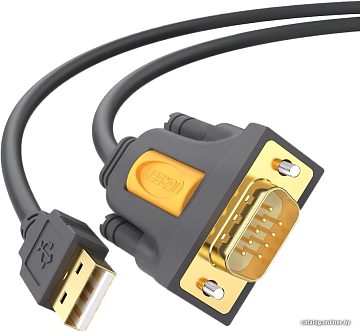 Кабель Ugreen CR104 20211 USB-А 2.0 - DB9 RS-232 (1.5 м)
