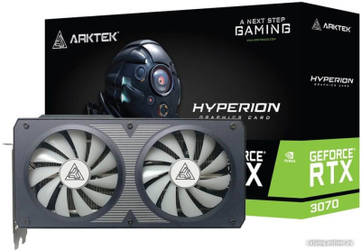 Видеокарта Arktek GeForce RTX 3070 8G GDDR6 AKN3070D6S8GH1  купить в интернет-магазине X-core.by