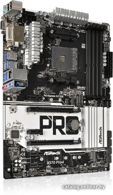 Материнская плата ASRock X370 Pro4  купить в интернет-магазине X-core.by