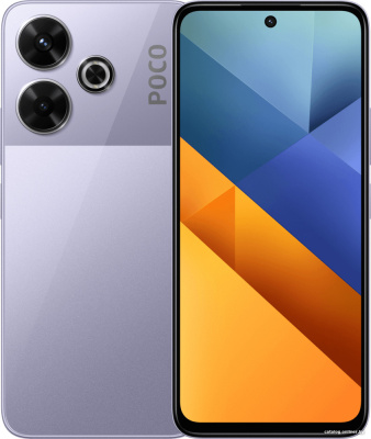 Купить смартфон poco m6 6gb/128gb с nfc международная версия (фиолетовый) в интернет-магазине X-core.by
