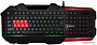 Клавиатура A4Tech Bloody B3590R (черный/красный)