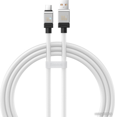 Купить кабель baseus coolplay series fast charging data cable 100w usb type-a - usb type-c (1 м, белый) в интернет-магазине X-core.by