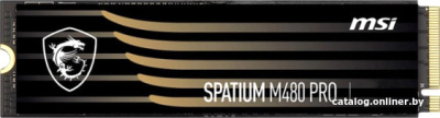 SSD MSI Spatium M480 Pro 1TB S78-440L1G0-P83  купить в интернет-магазине X-core.by