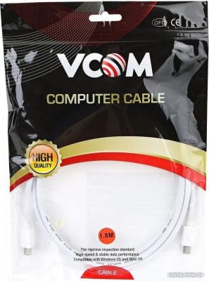 Купить кабель vcom cg661-1.8m в интернет-магазине X-core.by