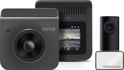 Купить видеорегистратор 70mai dash cam a400 + камера заднего вида rc09 (серый) в интернет-магазине X-core.by