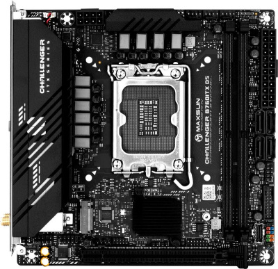 Материнская плата Maxsun Challenger B760ITX D5 WiFi  купить в интернет-магазине X-core.by