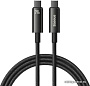 Кабель Baseus Tungsten Gold Fast Charging Data Cable USB Type-C - USB Type-C (1 м, черный)