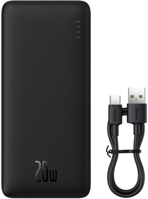 Купить внешний аккумулятор baseus airpow 20000mah (черный) в интернет-магазине X-core.by