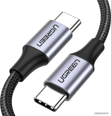 Купить кабель ugreen us261 50152 usb type-c - usb type-c (2 м, черный) в интернет-магазине X-core.by
