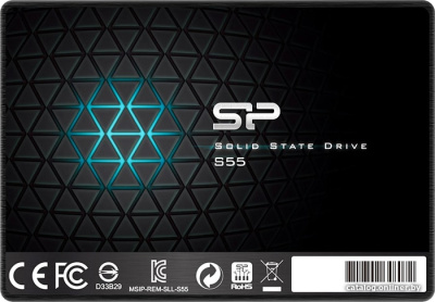 SSD Silicon-Power Slim S55 960GB SP960GBSS3S55S25  купить в интернет-магазине X-core.by