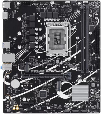 Материнская плата ASUS Prime B760M-F  купить в интернет-магазине X-core.by
