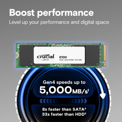 SSD Crucial E100 480GB CT480E100SSD8  купить в интернет-магазине X-core.by