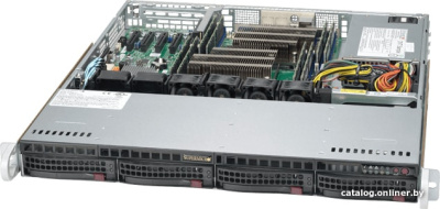 Корпус Supermicro SuperChassis CSE-813MFTQC-350CB  купить в интернет-магазине X-core.by
