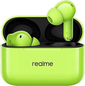 Наушники Realme Buds T200 (зеленый)