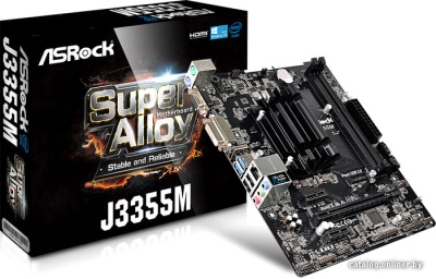 Материнская плата ASRock J3355M  купить в интернет-магазине X-core.by