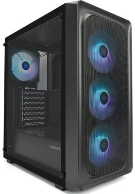Корпус XASTRA A407 4ARGB (черный)  купить в интернет-магазине X-core.by