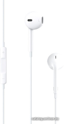 Купить наушники apple earpods с разъёмом 3.5 мм [mnhf2] в интернет-магазине X-core.by