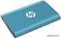 Внешний накопитель HP P500 500GB 7PD54AA (голубой)