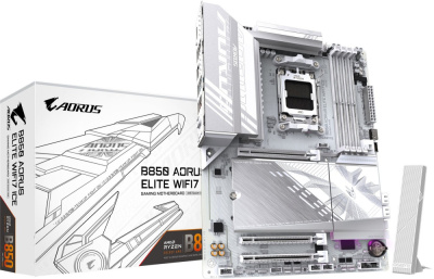 Материнская плата Gigabyte B850 Aorus Elite WiFi7 Ice (rev. 1.1)  купить в интернет-магазине X-core.by