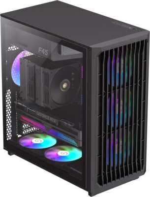 Корпус GameMax F45 BK (черный)  купить в интернет-магазине X-core.by