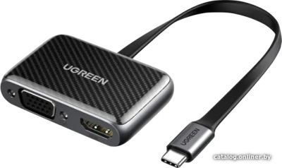 Купить адаптер ugreen cm303 70549 usb type-c - hdmi/vga в интернет-магазине X-core.by