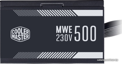 Блок питания Cooler Master MWE 500 White 230V V2 MPE-5001-ACABW-EU  купить в интернет-магазине X-core.by