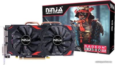 Видеокарта Sinotex Ninja Radeon RX 580 8GB GDDR5 AFRX58085F  купить в интернет-магазине X-core.by