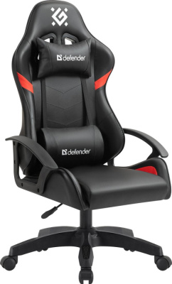 Купить игровое (геймерское) кресло defender sharm 64674 (черный/красный) в интернет-магазине X-core.by