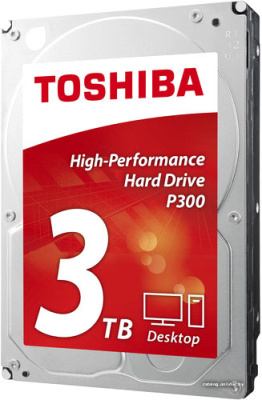 Жесткий диск Toshiba P300 3TB [HDWD130UZSVA] купить в интернет-магазине X-core.by