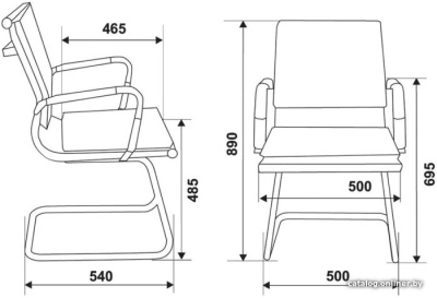 Купить кресло бюрократ ch-993-low-v (коричневый) в интернет-магазине X-core.by