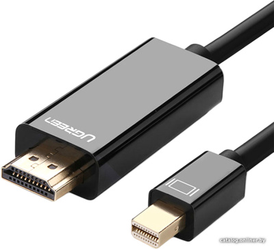 Купить кабель ugreen md101 20848 hdmi - minidisplayport (1.5 м, черный) в интернет-магазине X-core.by