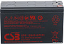 Аккумулятор для ИБП CSB Battery HRL UPS 12360 6 F2F1 Slim (12В/7.5А·ч)