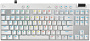Клавиатура Logitech G Pro X TKL Rapid 920-013244 (белый, с гравировкой)