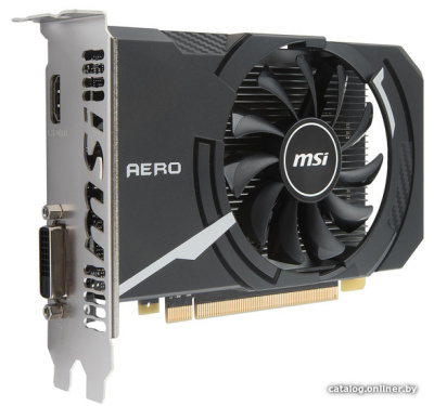 Видеокарта MSI GeForce GT 1030 Aero ITX OC 2GB GDDR5 [GT 1030 AERO ITX 2G OC]  купить в интернет-магазине X-core.by