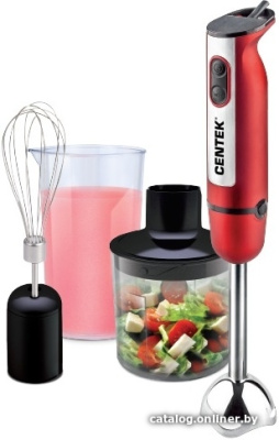 Погружной блендер CENTEK CT-1319 (красный)  купить в интернет-магазине X-core.by