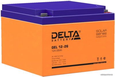 Купить аккумулятор для ибп delta gel 12-26 (12в/26 а·ч) в интернет-магазине X-core.by