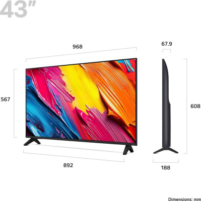 Купить телевизор lg qned ai qned70 43qned70a6a в интернет-магазине X-core.by