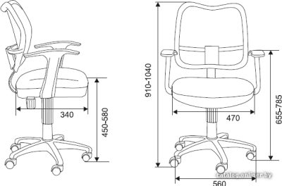 Купить кресло бюрократ ch-w797/pk/tw-13a в интернет-магазине X-core.by