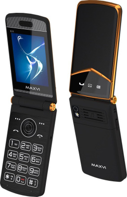 Купить кнопочный телефон maxvi e11 (черный) в интернет-магазине X-core.by