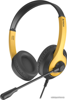 Купить наушники a4tech fstyler fh100u (черный/желтый) в интернет-магазине X-core.by