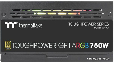 Блок питания Thermaltake Toughpower GF1 ARGB 750W Gold TT Premium TTP-750AH3FCG-U  купить в интернет-магазине X-core.by