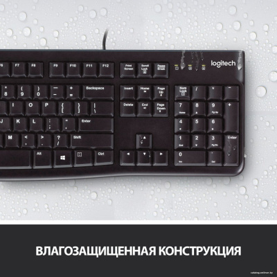 Купить клавиатура logitech k120 920-002583 (с гравировкой) в интернет-магазине X-core.by