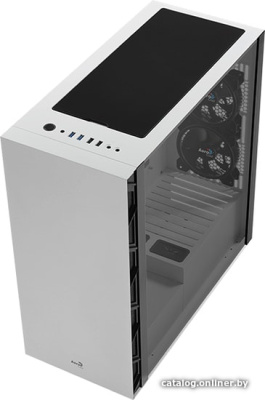 Корпус AeroCool Flo Saturn FRGB-G-WT-v1  купить в интернет-магазине X-core.by